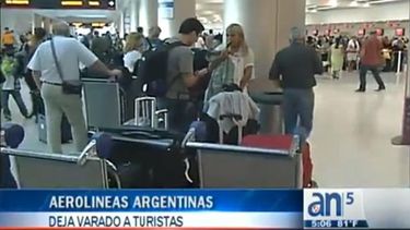 americateve | Aerolínea argentina deja varados en Miami a más de 200 pasajeros.
