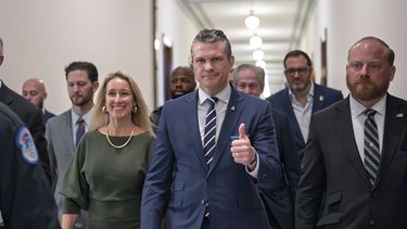 Pete Hegseth, nominado para secretario de defensa, en el Capitolio en Washington el 9 de diciembre del 2024. (Foto AP/J. Scott Applewhite)