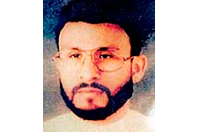 Foto no fechada entregada por el Comando Central de Estados Unidos que muestra a Abu Zubaydah. (Comando Central de Estados Unidos via AP)