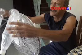 Ventilador con hielo: así se las arreglan los cubanos para sobrevivir al calor