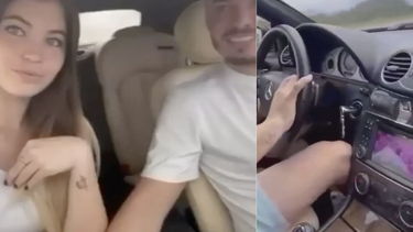 nuevo video muestra quien iba grabando a sandro castro mientras manejaba un lujoso mercedes benz