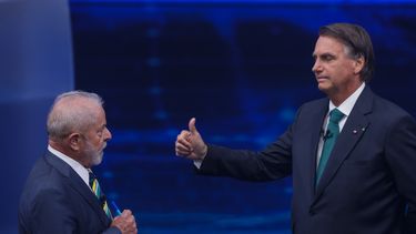 Lula y Bolsonaro se enfrentan en su 1er debate entre los dos