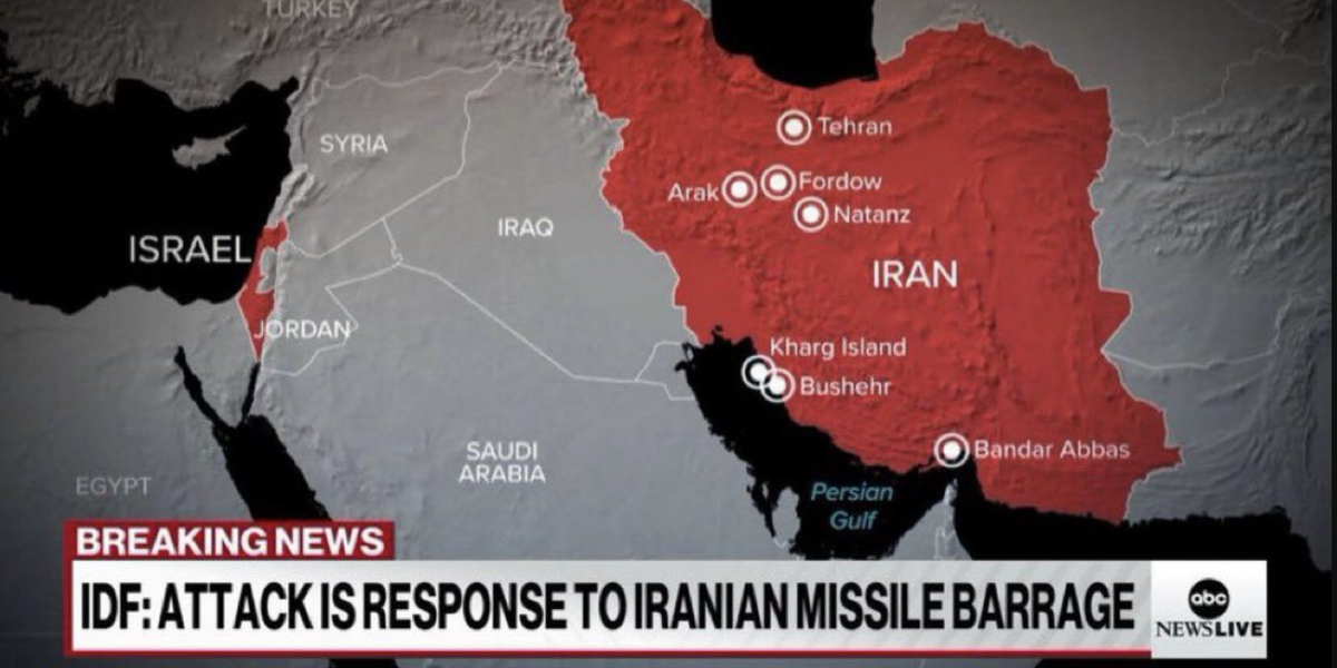 Israel lanzó un ataque dentro de Irán, dice un funcionario estadounidense