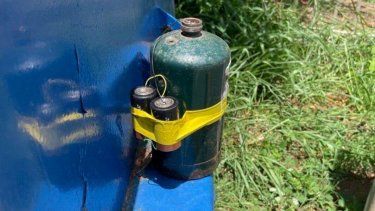 Buscan individuo que colocó artefacto explosivo en tanque de gas en LUMA en Guayama