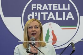 meloni se dispone a ser la 1ra mujer en gobernar italia