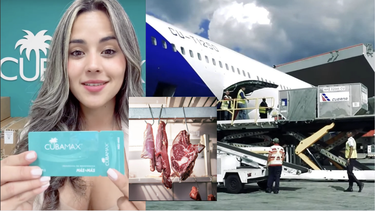 polemico acuerdo entre cubamax y la empresa del regimen aerovaradero para el envio de productos carnicos desde miami hacia la habana