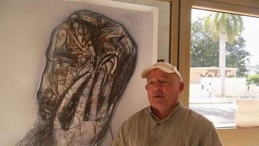 americateve | Si Miguel Ángel estuviera vivo, "no hubiera hecho un David, sino un Fidel", afirmó el artista al presentar una muestra en Artemisa.