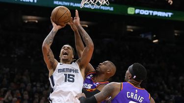 Grizzlies ganan 125-100 a Suns; Jackson Jr. logra 24 puntos