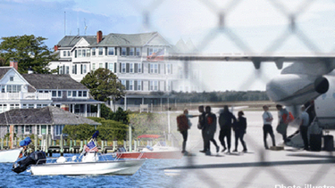 el gobernador de florida ron desantis envia 50 migrantes a la millonaria isla marthas vineyard en massachusetts