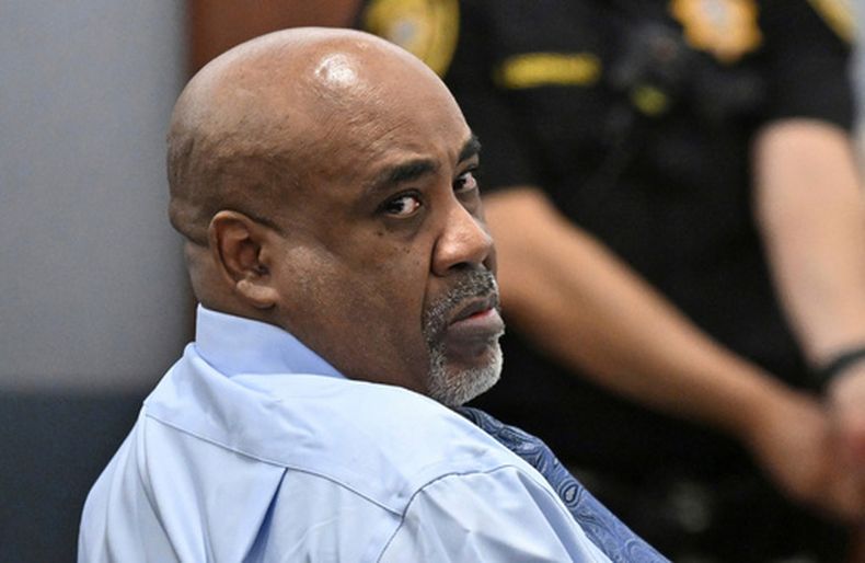 Duane Davis comparece ante el Tribunal de Distrito del Condado de Clark el lunes 10 de agosto de 2026, en Las Vegas. (David Becker/Pool Photo via AP)