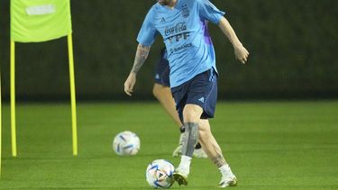 Di María y Gómez ausentes en práctica de Argentina en Qatar