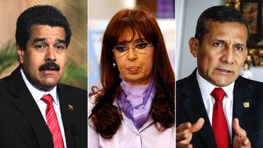 Maduro, Cristina Kirchner y Humala, los presidentes menos populares de América Latina
