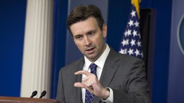 Josh Earnest, portavoz de la Casa Blanca.