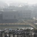 ARCHIVO - Una vista del laboratorio P4 en el Instituto de Virología de Wuhan tras una visita de un equipo de la Organización Mundial de la Salud, en Wuhan, en la provincia china de Hubei, el 3 de febrero de 2021. (AP Foto/Ng Han Guan, Archivo)