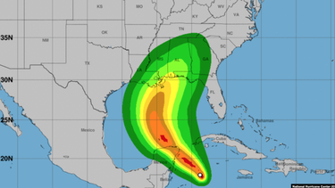 la tormenta tropical zeta se dirige a yucatan, pero podria afectar el occidente de cuba