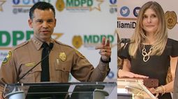 nuevos detalles: jefe de la policia de miami-dade podria perder la vision de un ojo tras dispersa en la cabeza