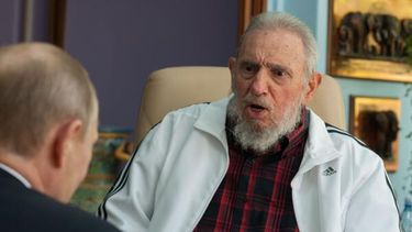Dictador Fidel Castro recibió a Putin