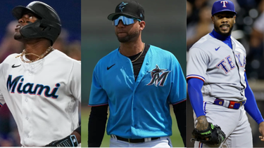 ¿en cuales equipos de la mlb podrian jugar los agentes libres jorge soler, aroldis chapman y los hermanos gurriel la proxima temporada?
