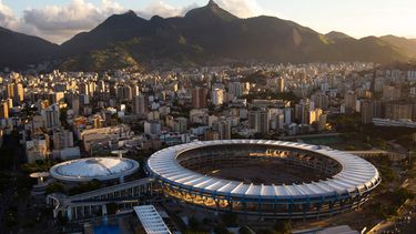 ARCHIVO - Vista del estadio Maracaná durante sus obras de renovación previo a la Copa del Mundo 2014, el 30 de mayo de 2011, en Río de Janeiro. (AP Foto/Felipe Dana)