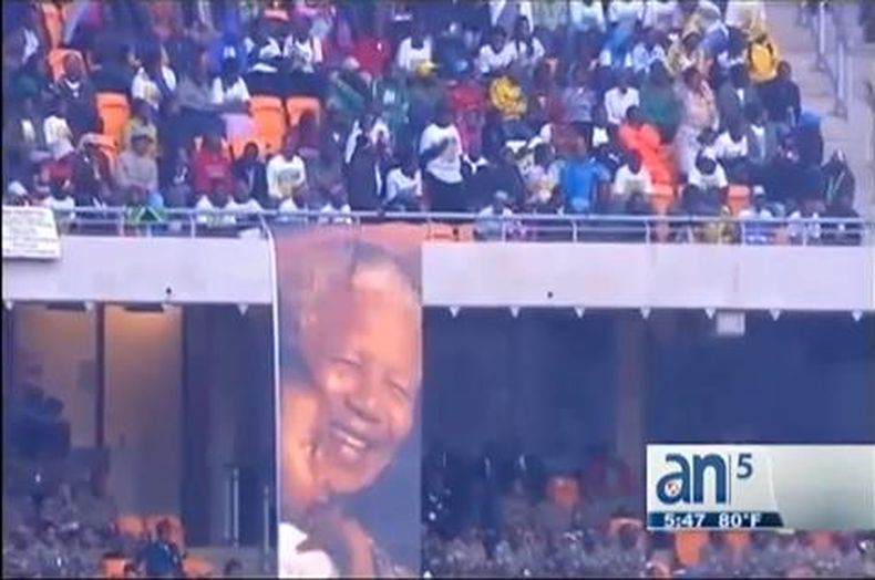 Sudáfrica y el mundo despidieron a Nelson Mandela.