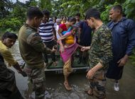 suben a 62 las muertes por inundaciones en la india