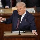 El presidente Donald Trump da un discurso ante el Congreso, en Washington, el martes 4 de marzo de 2025. (AP Foto/Ben Curtis)