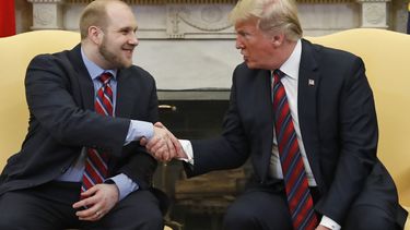 Trump recibe al hombre que estuvo encarcelado en Venezuela