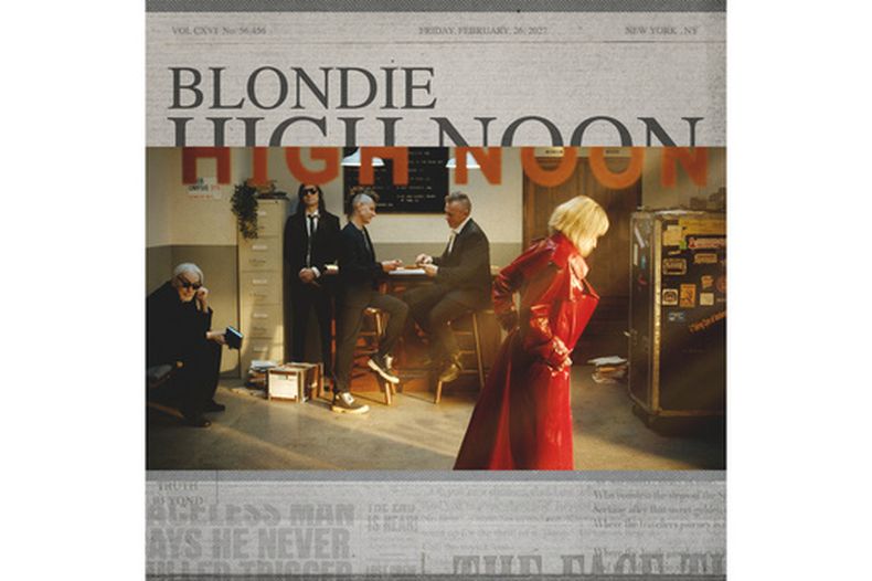 Esta imagen de la portada del álbum, publicada por BMG, muestra High Noon de Blondie. (BMG via AP)