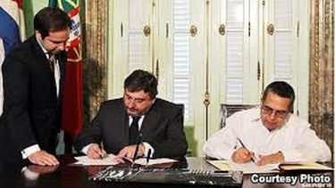 diplomaticos cubanos pasan revista a acuerdos con portugal