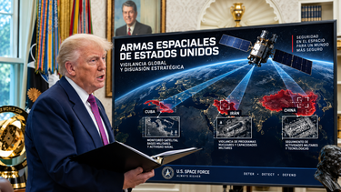 TRUMP COMIENZA A MILITARIZAR EL ESPACIO: Fuerzas Espaciales estadounidenses ha instalado armas de control espacial en órbita
