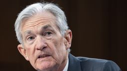 El presidente de la Reserva Federal Jerome Powell en el Congreso en Washington el 11 de febrero del 2025. (AP foto/Jacquelyn Martin)