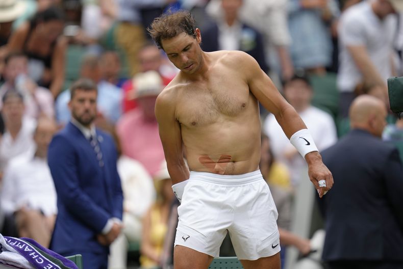 DEP-TEN WIMBLEDON-NADAL RETIRO