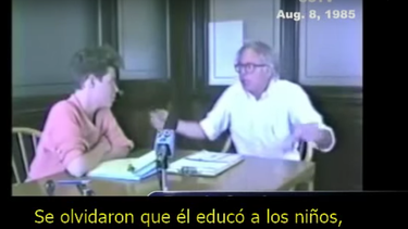 bernie sanders en 1985: fidel castro educo a los ninos, les dio salud, transformo la sociedad