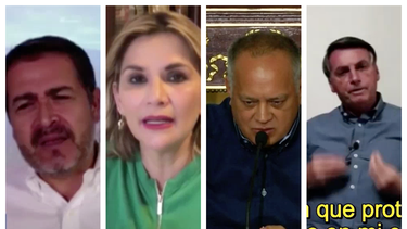 el covid-19  no tiene ideologia. igual afecta a lideres de izquierda o derecha en america latina