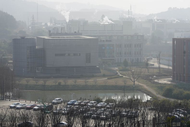 ARCHIVO - Una vista del laboratorio P4 en el Instituto de Virología de Wuhan tras una visita de un equipo de la Organización Mundial de la Salud, en Wuhan, en la provincia china de Hubei, el 3 de febrero de 2021. (AP Foto/Ng Han Guan, Archivo)