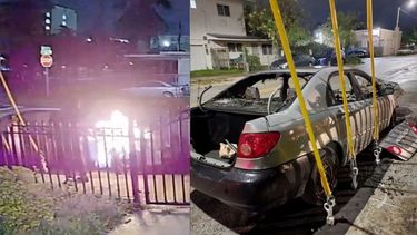 hombre incendio un auto parqueado frente a una casa de miami sin ninguna razon aparente