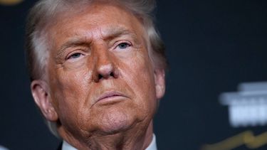 El presidente estadounidense Donald Trump en la ceremonia de premios del Centro Kennedy en Washington el 7 de diciembre del 2025. (AP foto/Julia Demaree Nikhinson)