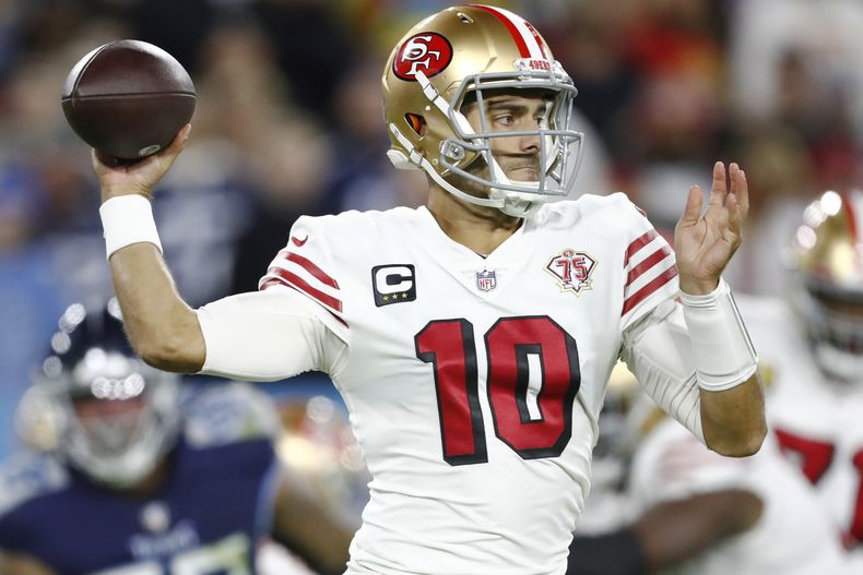 DEP-NFL 49ERS-QUARTERBACKS