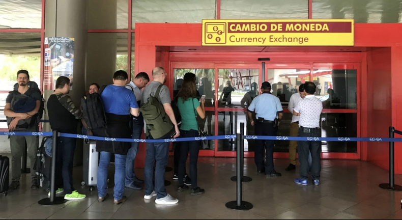Cadeca aeropuerto habana