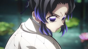 Esta imagen difundida por Sony Pictures Entertainment muestra una escena del filme Demon Slayer: Kimetsu no Yaiba – Infinity Castle. (Sony Pictures Entertainment via AP)