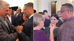 hugo cancio mas unido que nunca a la dictadura cubana consigue un stand propio en la feria de la habana