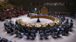 Vista general de una reunión del Consejo de Seguridad, el viernes 22 de marzo de 2024, en la sede de Naciones Unidas (AP Foto/Yuki Iwamura)