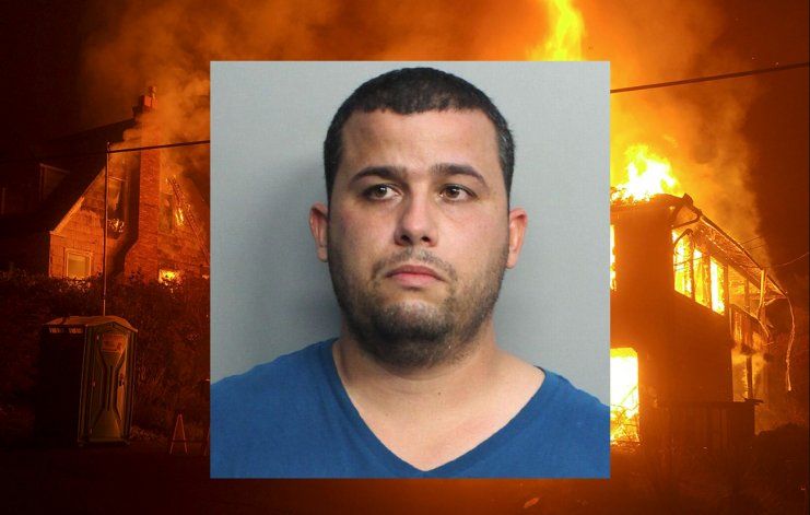 Tras las rejas un cubano de Miami por golpear a su esposa y luego intentar quemarla