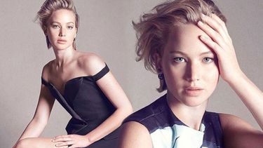 americateve | La exitosa actriz de Los juegos del hambre, Jennifer Lawrence, es la protagonista de la campaña otoño/ invierno de Dior. En la sesión fotográfica muestra su belleza natural con diseños que lucirá luego en la alfombra roja.
