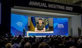 Zelenskyy pide en Davos sanciones máximas contra Rusia