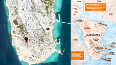 ? la isla de kharg: la debilidad de iran que podria definir la guerra