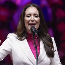 ARCHIVO - Brooke Rollins habla en un mitin de campaña en el Madison Square Garden, el 27 de octubre de 2024, en Nueva York. (Foto AP/Evan Vucci, Archivo)