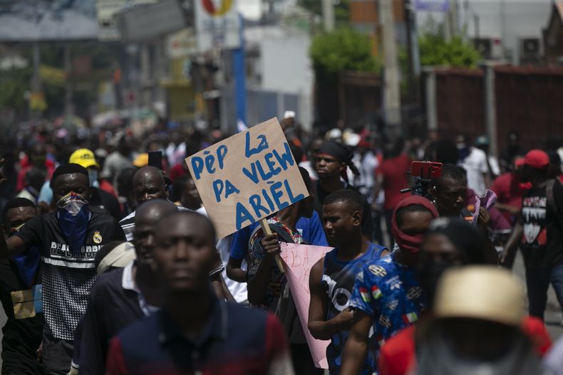 CAR-GEN HAITÍ-PROTESTAS