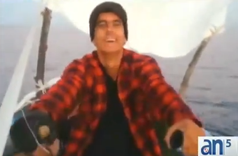 Un grupo de balseros cubanos grabo su travesía desde la isla hasta los cayos de la Florida.