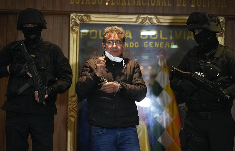 Detienen a exjefe antidrogas de Evo Morales en Bolivia